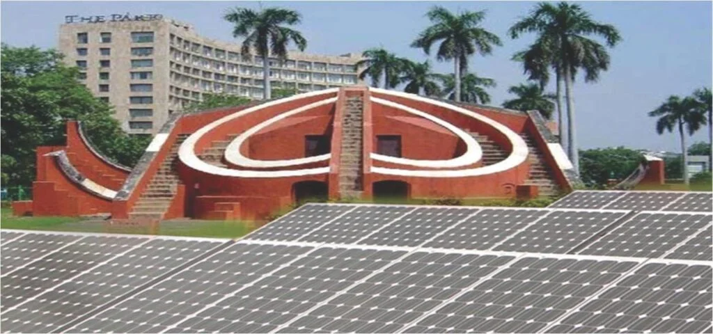 Solar Panel At Jantar Mantar
